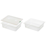 Δοχείο πολυπροπυλενίου GN 1/2 6,5 cm βάθος, 4 lt