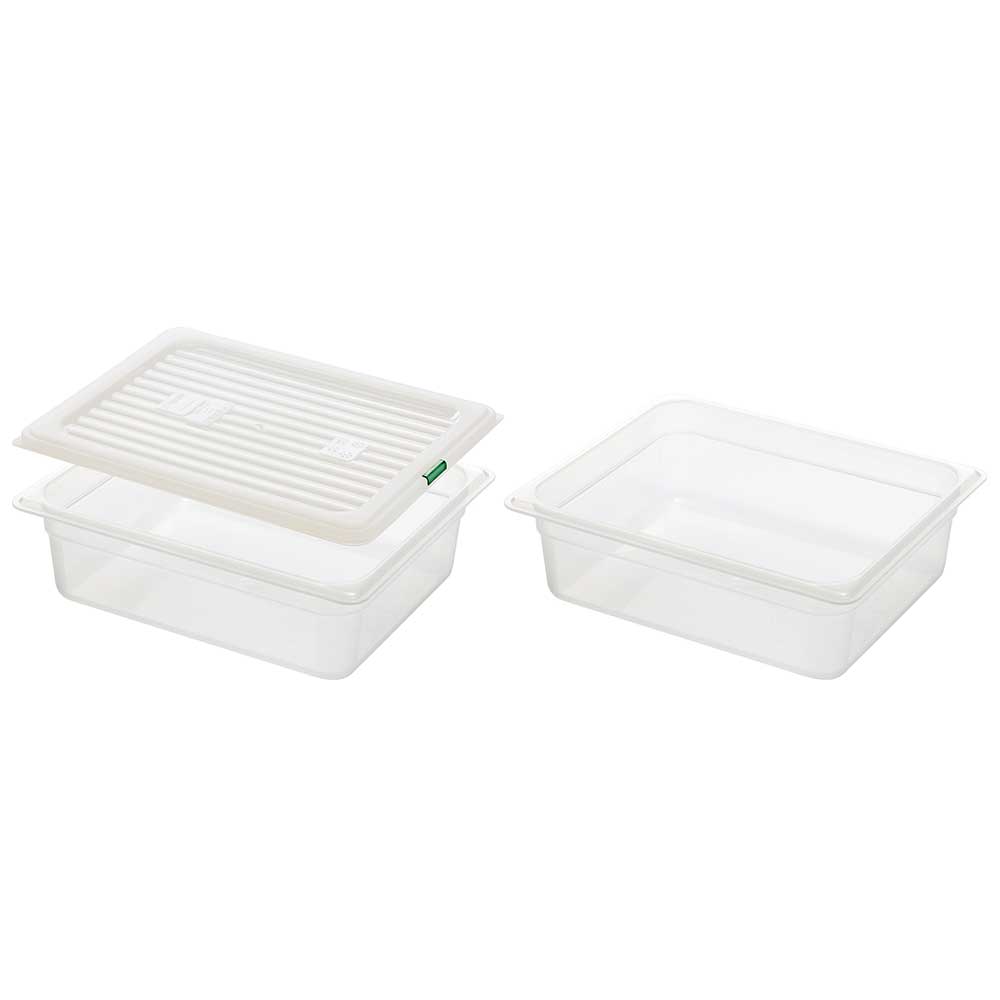 Δοχείο πολυπροπυλενίου GN 1/2 10 cm βάθος, 6,1 lt