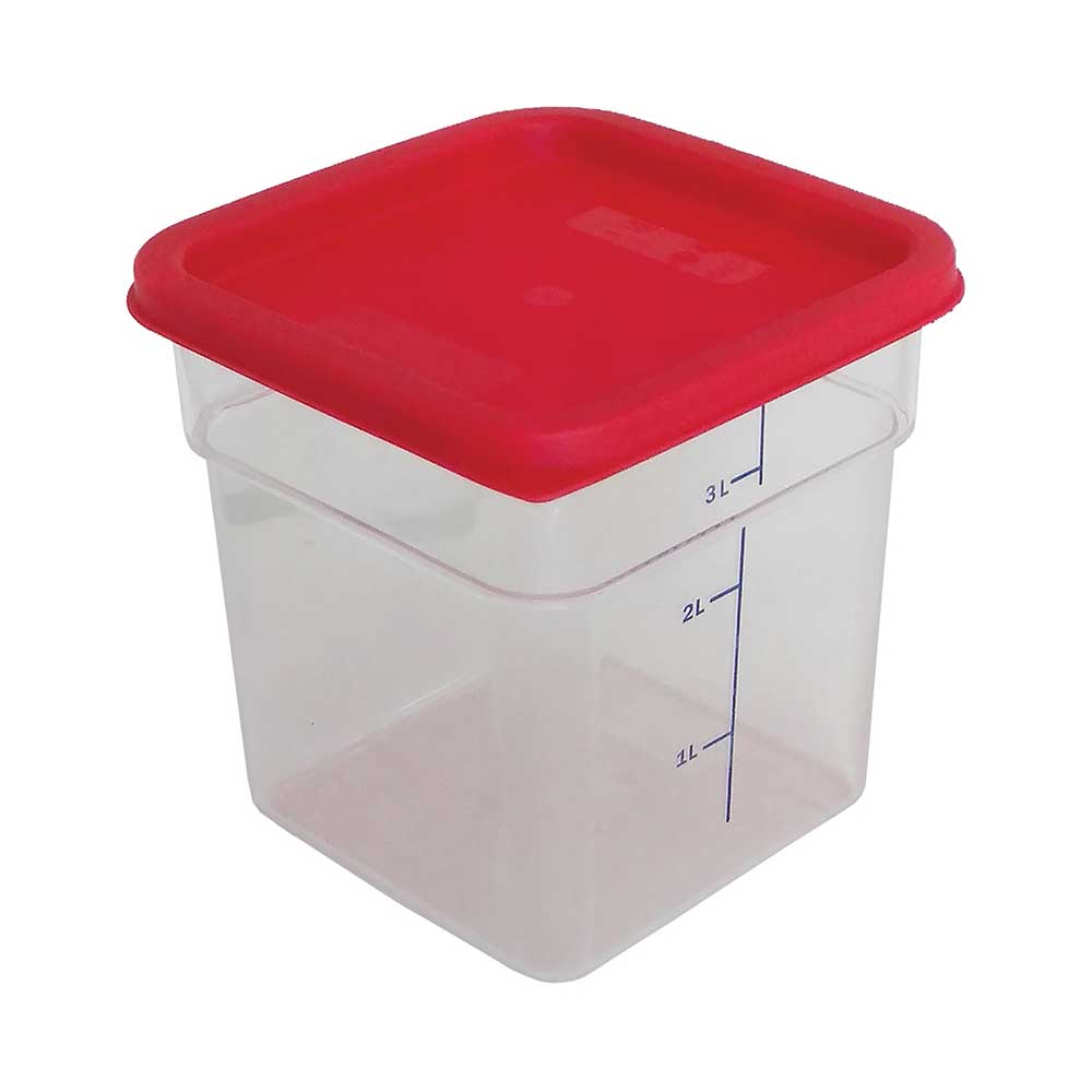 Δοχείο τροφίμων PC με καπάκι, 19 lt