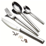 Κουτάλι φαγητού Laura, 19,7cm 18/10 – 6mm 