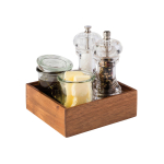 Ξύλινο κουτί ακακίας 15x15 cm | 5,5 cm