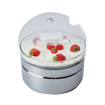 Δοχείο μπουφέ ψυχόμενο, 2,5 lt  για γιαούρτι σετ 4 τμχ. 22 cm | 14 cm