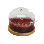 Δοχείο διατήρησης ψύξης με ξύλινη βάση σετ 4 τμχ. 14 cm | 9 cm