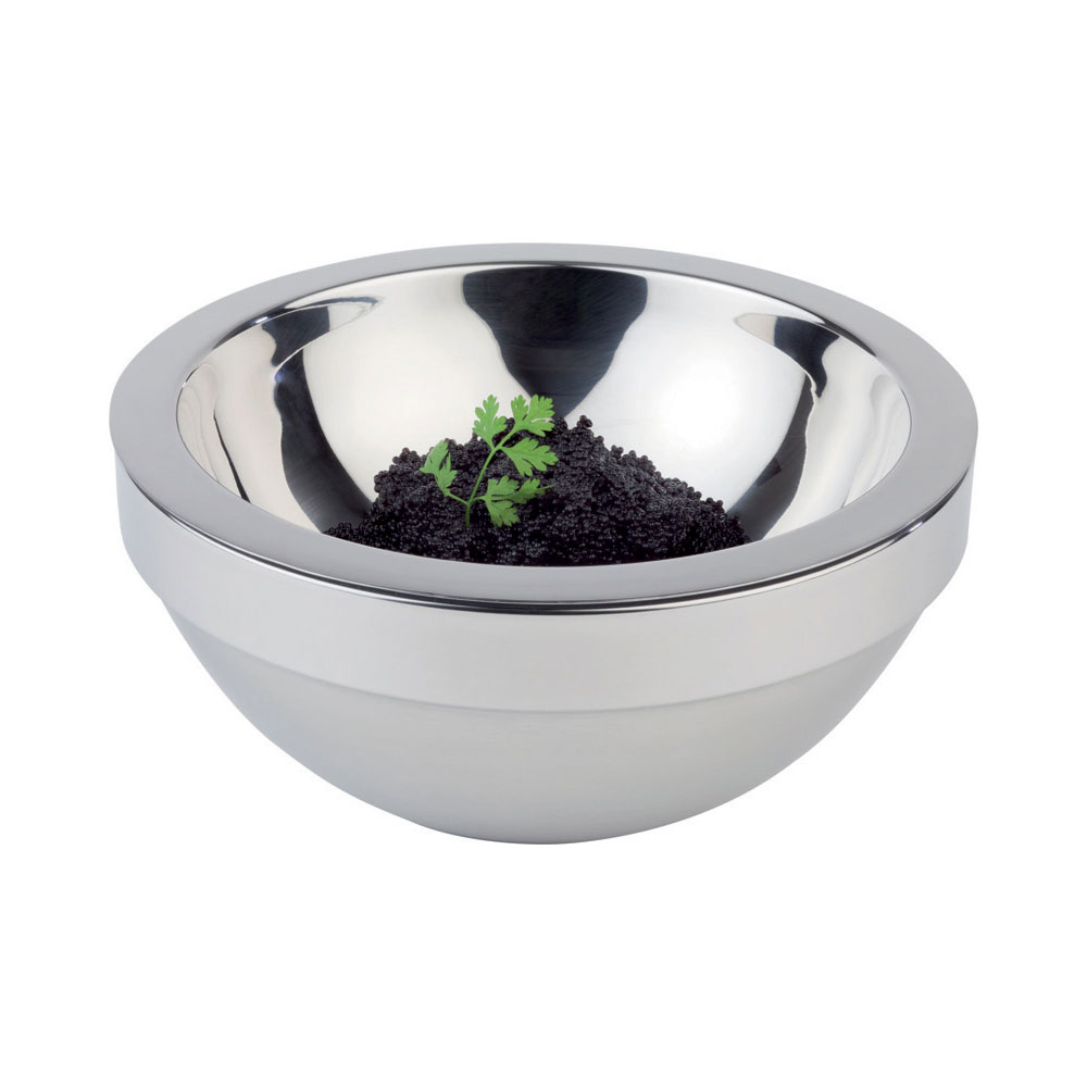 Μπολ ψυχόμενο inox σετ 2 τμχ., 18/8 1 lt - 23 cm | 10,5 cm