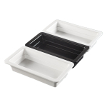 Δοχείο μελαμίνης GN 1/1 λευκό, 20 cm