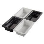 Δοχείο μελαμίνης GN 1/2 λευκό, 6,5 cm