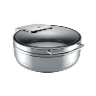 Μπεν μαρί / Chafing dish "Excellent", 18/10 με γυάλινο καπάκι 39 cm | 19 cm