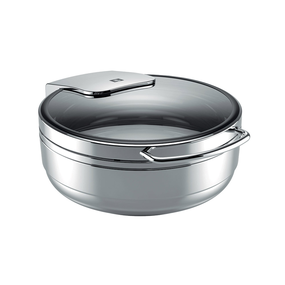 Μπεν μαρί / Chafing dish "Excellent", 18/10 με γυάλινο καπάκι 39 cm | 19 cm