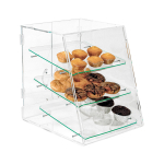 Βιτρίνα μπουφέ ακρυλική, τριών επιπέδων 35x45 cm | 45 cm