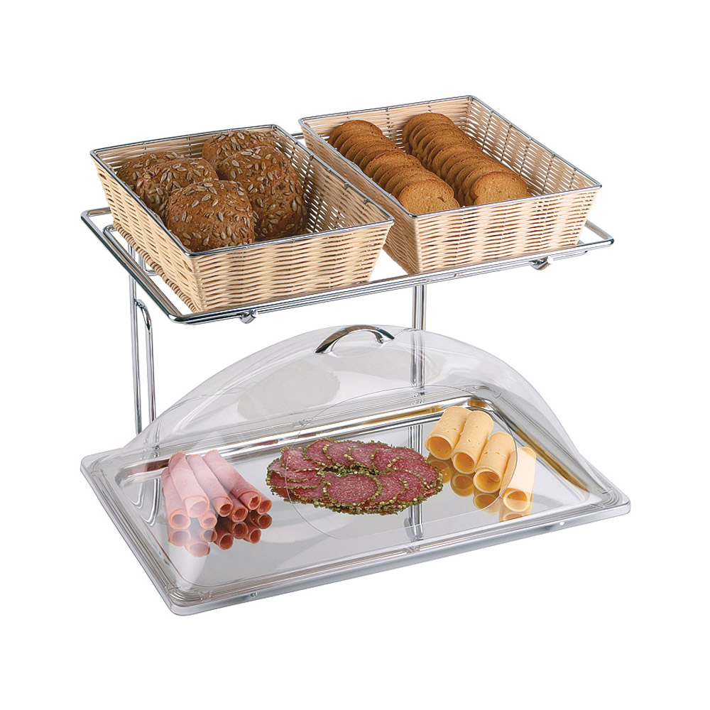 Μεταλλικό stand διπλό, για καλάθια ή δίσκους GN 1/1 "Doppeldecker" 50x34 cm | 37,5 cm