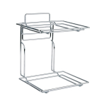 Μεταλλικό stand διπλό, για καλάθια ή δίσκους GN 1/2 "Doppeldecker" 29x27 cm | 35 cm