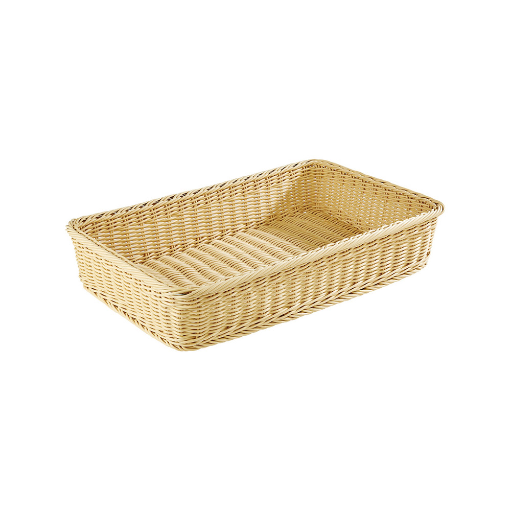 Καλάθι ανοιχτό μπεζ GN 1/1 52x32,5 cm | 10 cm