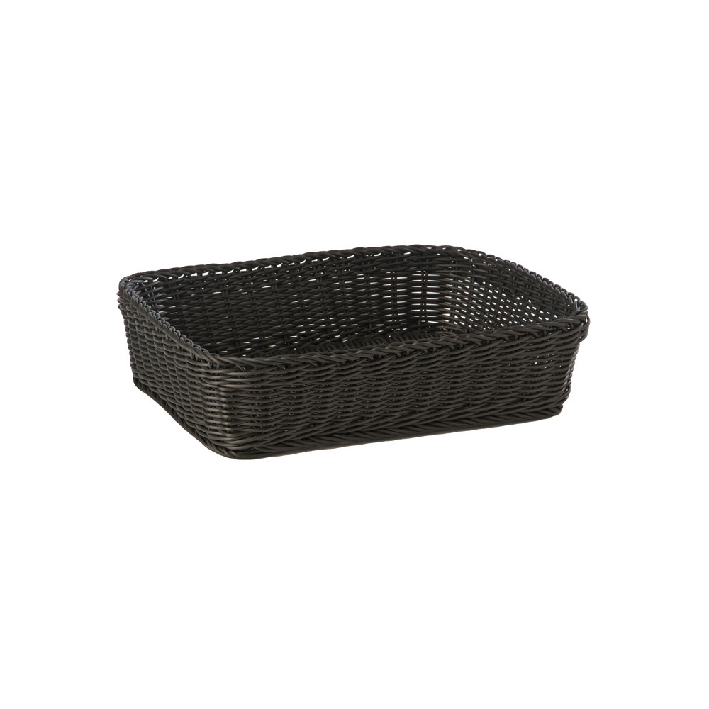 Καλάθι μαύρο 40x30 cm | 10 cm