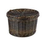 Καλάθι μπουφέ για αυγά ισοθερμικό μαύρο-καφέ 26x17 cm