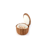 Καλάθι για αυγά ισοθερμικό μπεζ, 26x17 cm