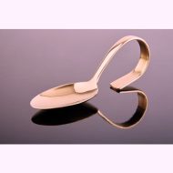 Κουτάλι amuse-bouche ανοξείδωτο με χάλκινη όψη "Classic" 12 cm
