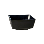 Μπολ μελαμίνης τετράγωνο, μαύρο, "Float" 5,5x5,5 cm | 3 cm