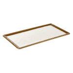 Δίσκος μελαμίνης, GN 1/3 "Stone Art" 32,5x17,6 cm | 1,5 cm