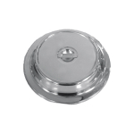 Καπάκι πιάτων inox, με χερούλι 28 cm