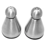 Αλατοπίπερο μίνι ανοξείδωτο σετ, 4,3 x 6,7 cm / 2 τμχ