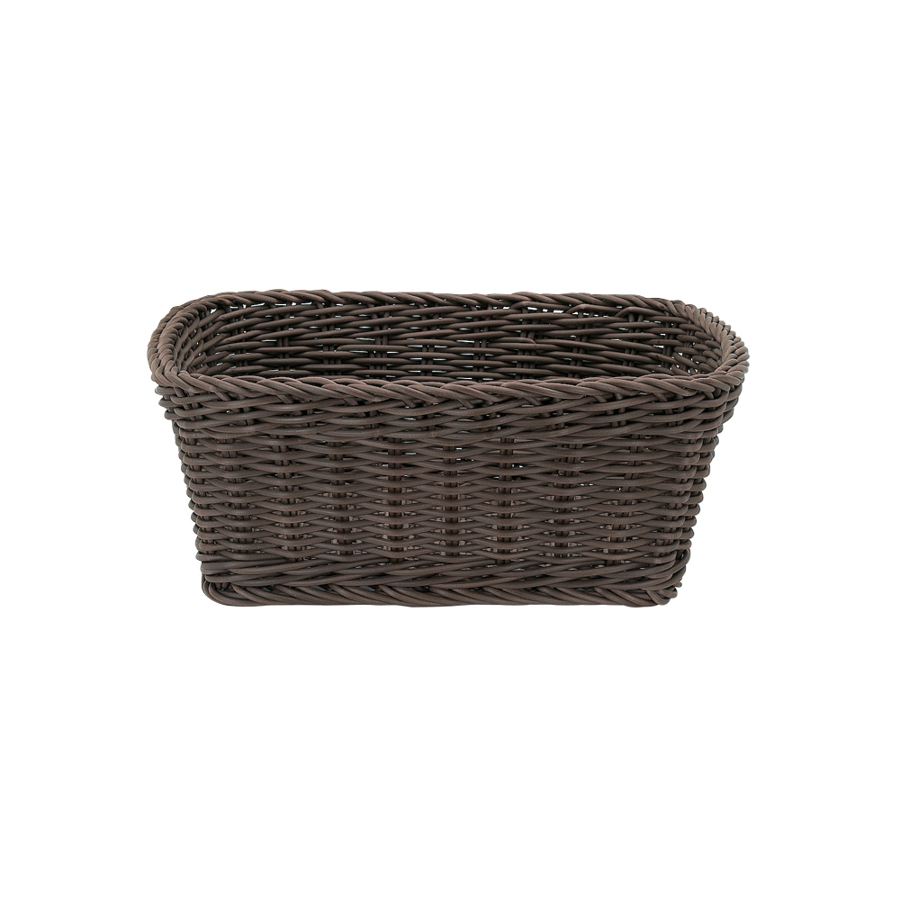 Καλάθι συνθετικό "Scenario", καφέ 31x27 cm | 12 cm