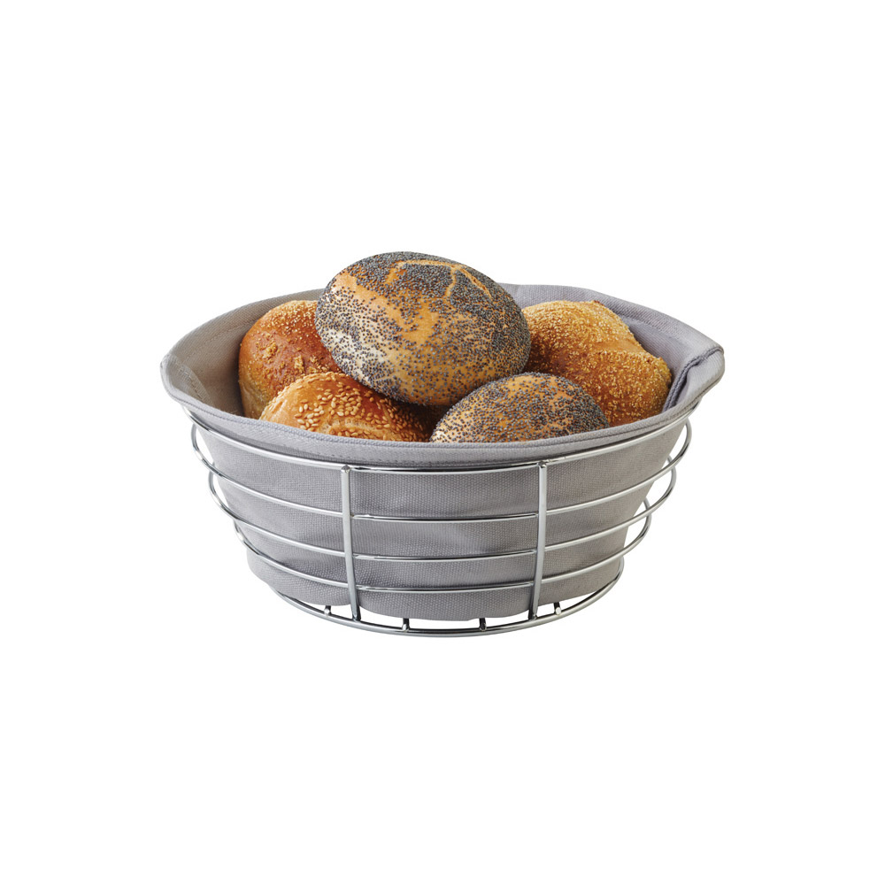 Καλάθι μεταλλικό με ύφασμα 23 cm | 9 cm