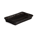 Καλάθι μπουφέ GN 1/4, rattan wenge 26,5x16,2 cm | 10 cm