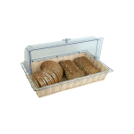Καλάθι ψωμιού GN 1/1 με μεταλλικός σκελετό σε φυσικό χρώμα 32,5x53 cm