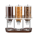 Διανεμητής δημητριακών "Vario" με βάση οξιά 3x4 lt 54x25 cm | 40 cm