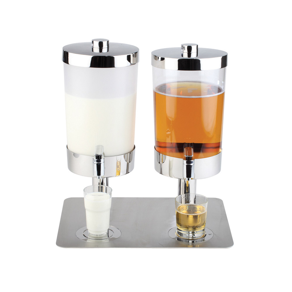 Διανεμητής χυμού / γάλακτος 2πλός "Duo Sunday" 2x6 lt 35x45x48 cm