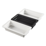 Δοχείο μελαμίνης GN 1/1 λευκό, 10 cm
