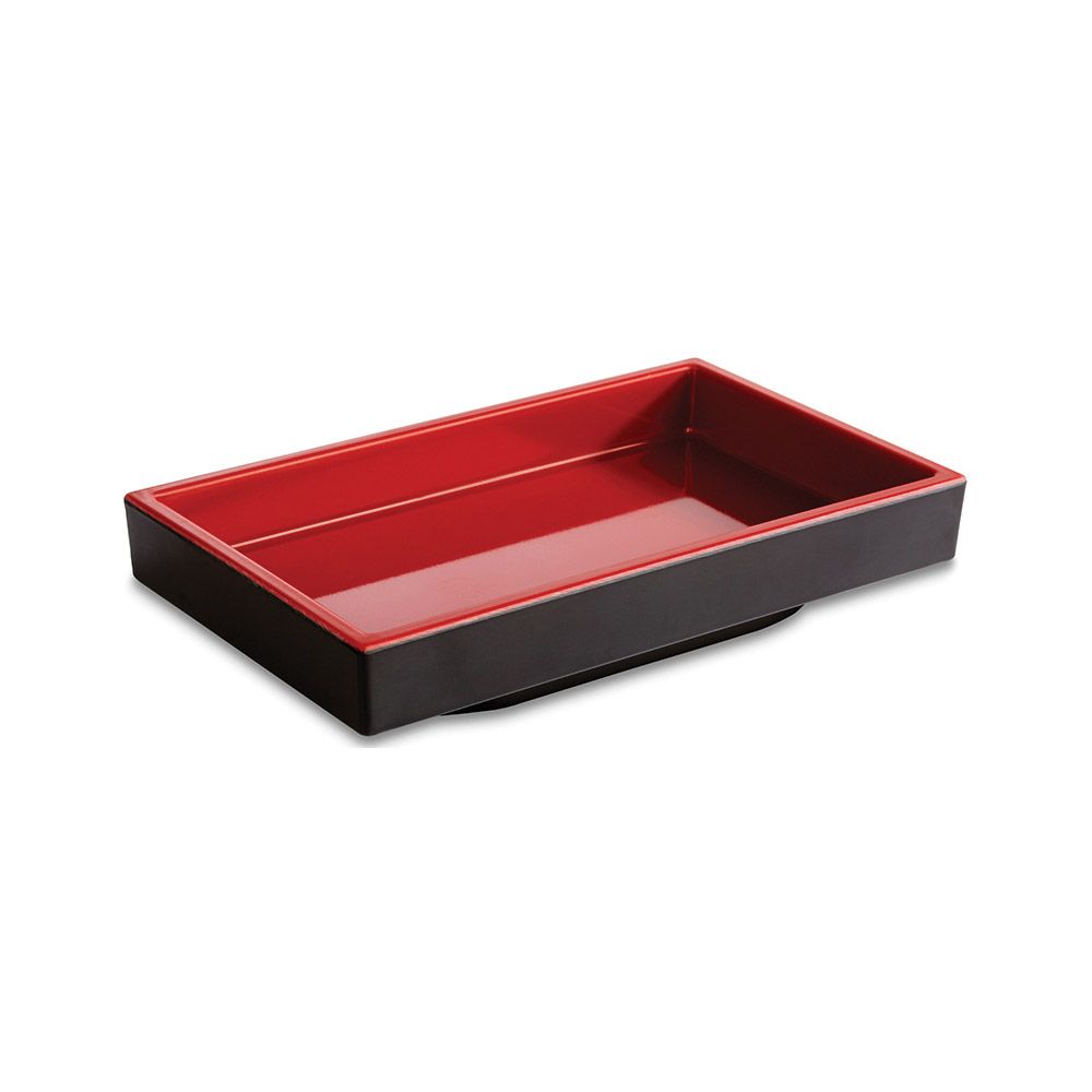 Μπολ μελαμίνης ρηχό ορθογώνιο 15,5x9,5 cm | 3 cm