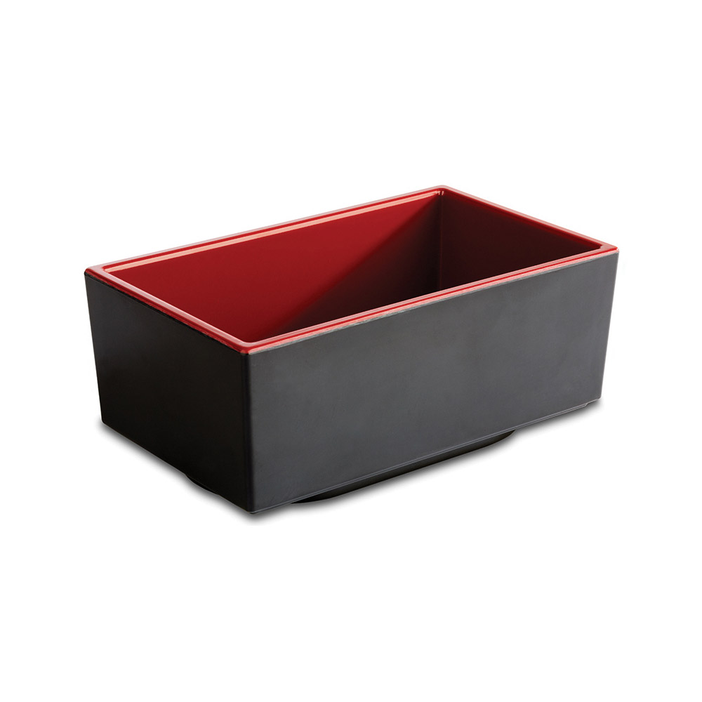 Μπολ μελαμίνης βαθύ ορθογώνιο 15,5x9,5 cm | 6,5 cm