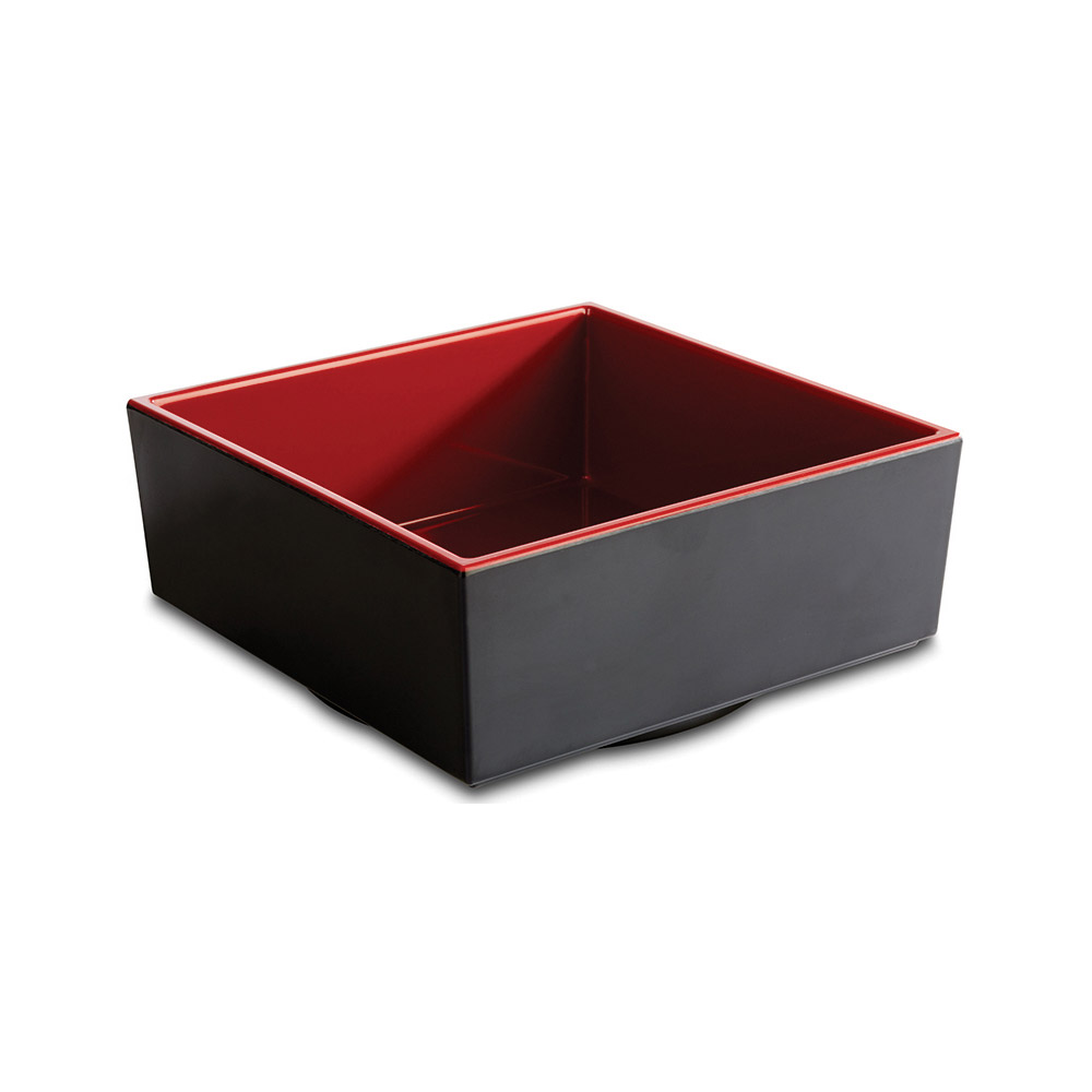 Μπολ μελαμίνης βαθύ τετράγωνο 15,5x15,5 cm | 6,5 cm