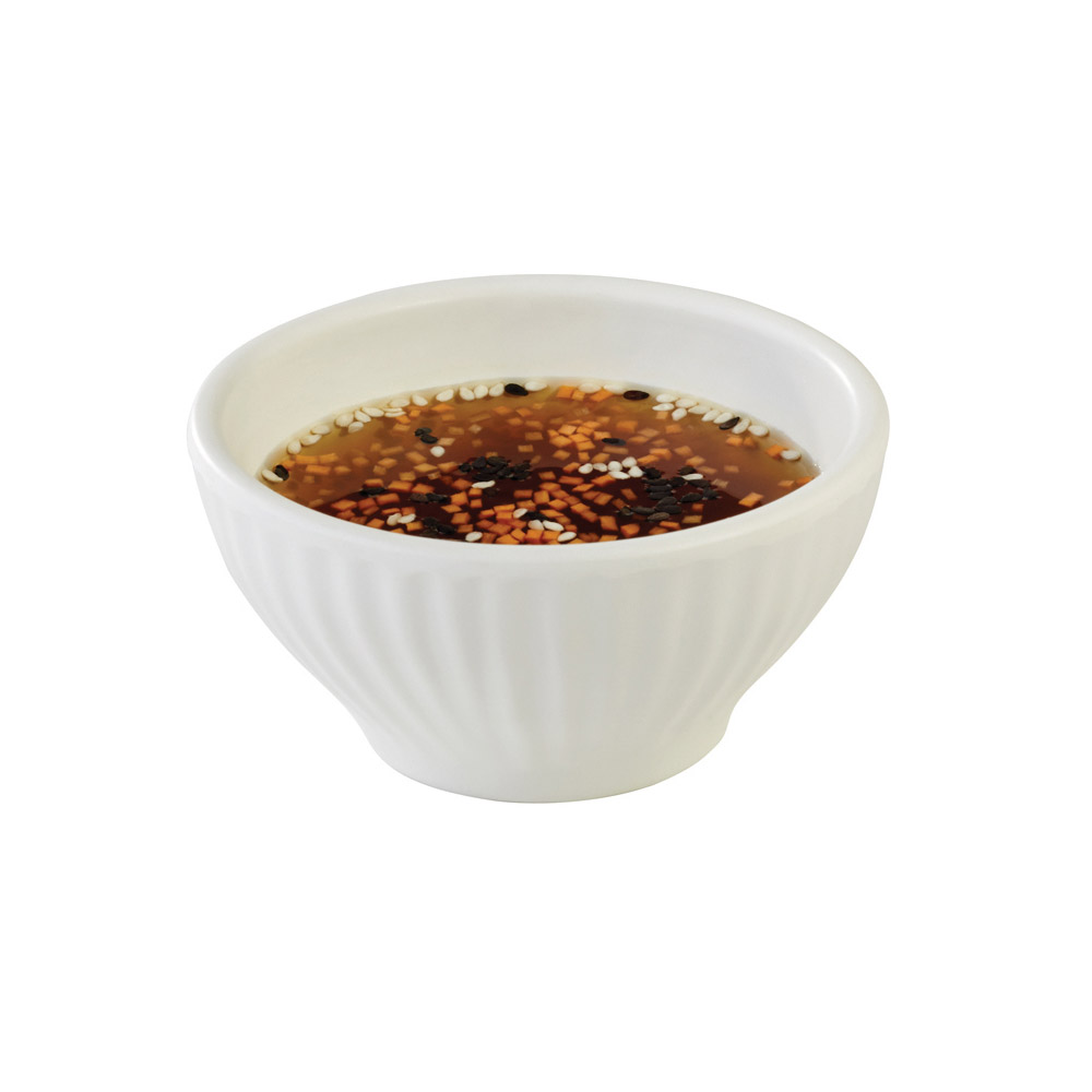 Μπολ μελαμίνης λευκό, "Aiko"  8 cm | 4 cm