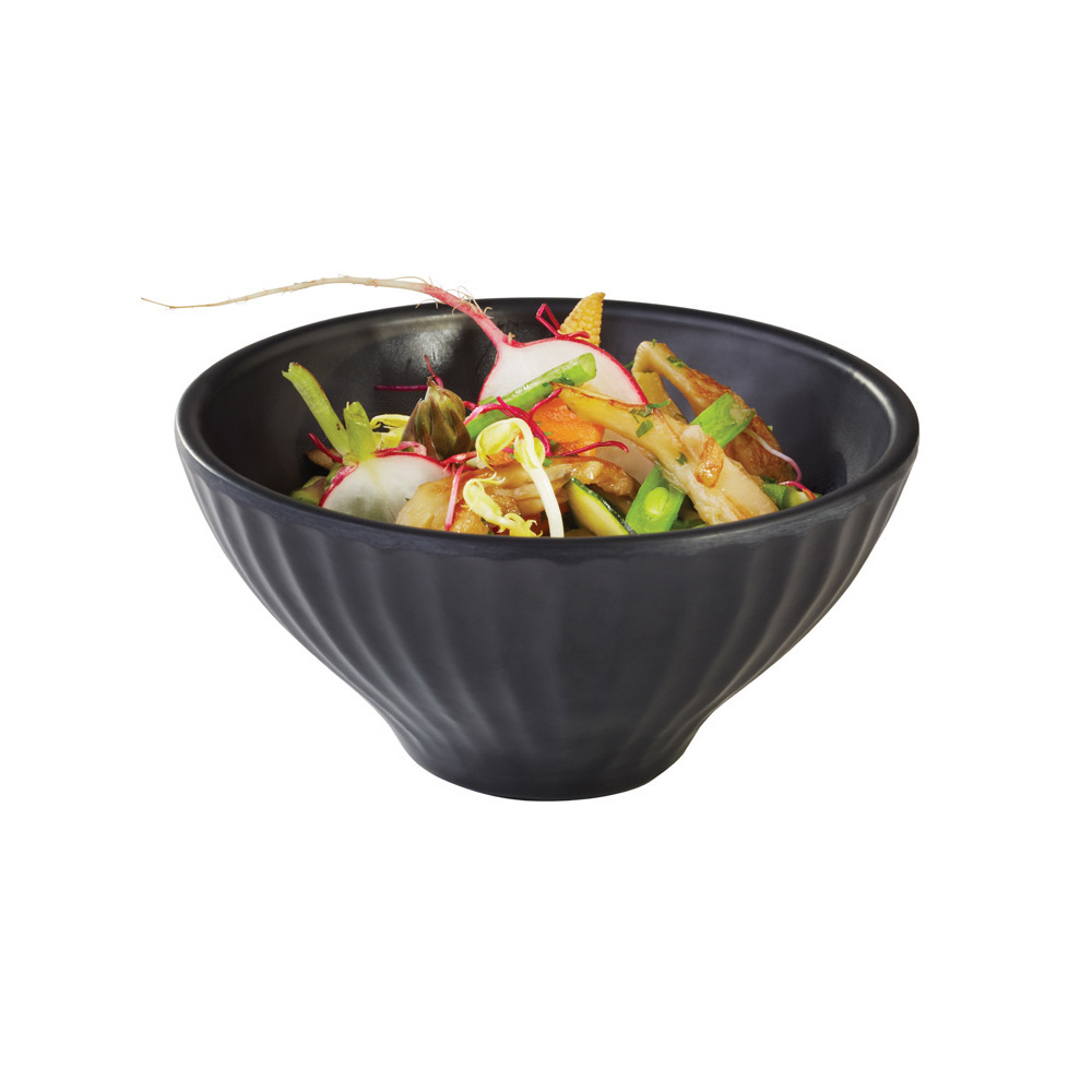 Μπολ μελαμίνης μαύρο, "Aiko" 11,5 cm | 6 cm