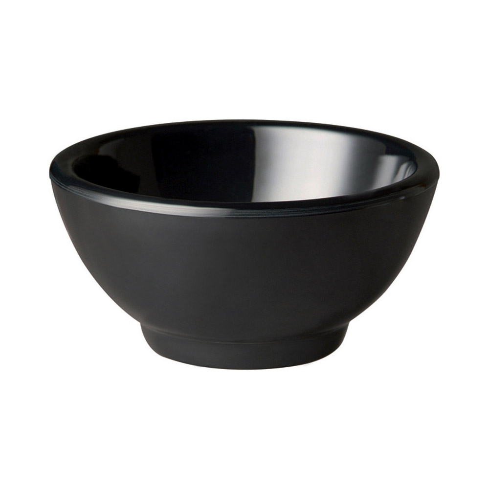 Μπολ μελαμίνης στρογγυλό, μαύρο, "Pure Color" 5,5 cm | 4 cm