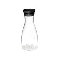 Καράφα γυάλινη με στόμιο σιλικόνης, 1 lt 9,5 cm | 29 cm