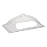 Κάλυμμα παραλληλόγραμμο ανοιχτό στο μήκος για δίσκο 32,5x53 cm