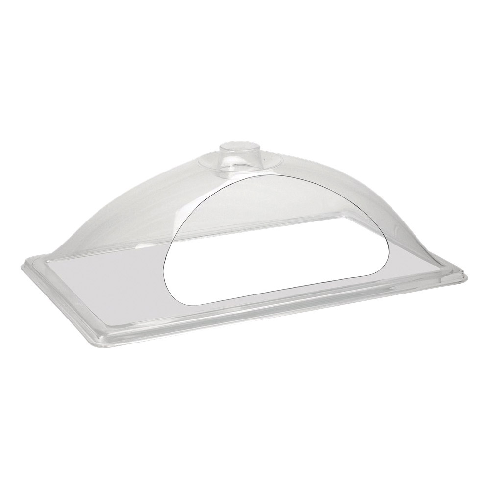 Κάλυμμα παραλληλόγραμμο ανοιχτό στο μήκος για δίσκο 37x53 cm