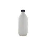 Φιάλη γυάλινη Quadra satin 1000 ml