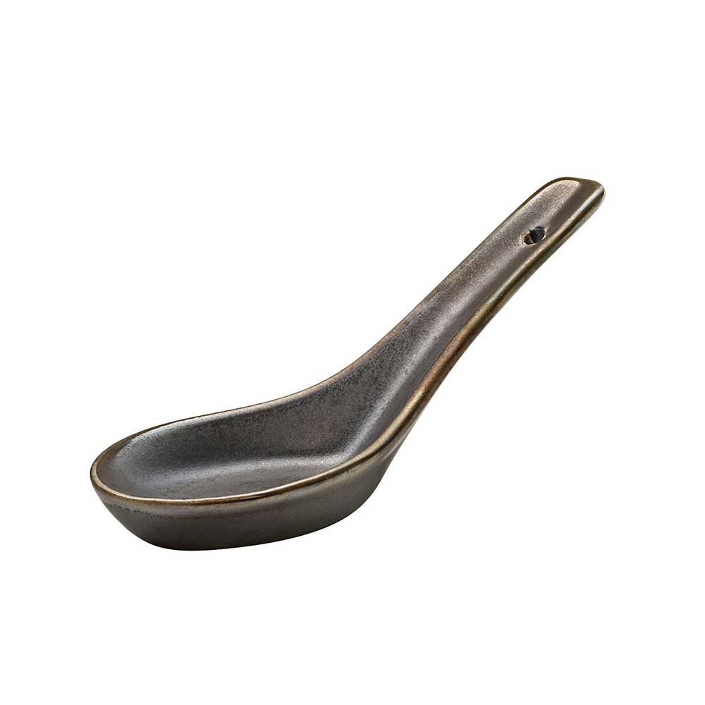 Κουτάλι κινέζικο καφέ 13 cm