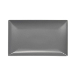 Πιατέλα παραλληλόγραμμη γκρι Elite 25x15 cm