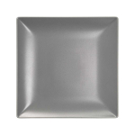 Πιάτο τετράγωνο γκρι Elite 24x24 cm