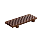 Σχάρα ξύλινη καρυδιά Playground 18x9x2 cm