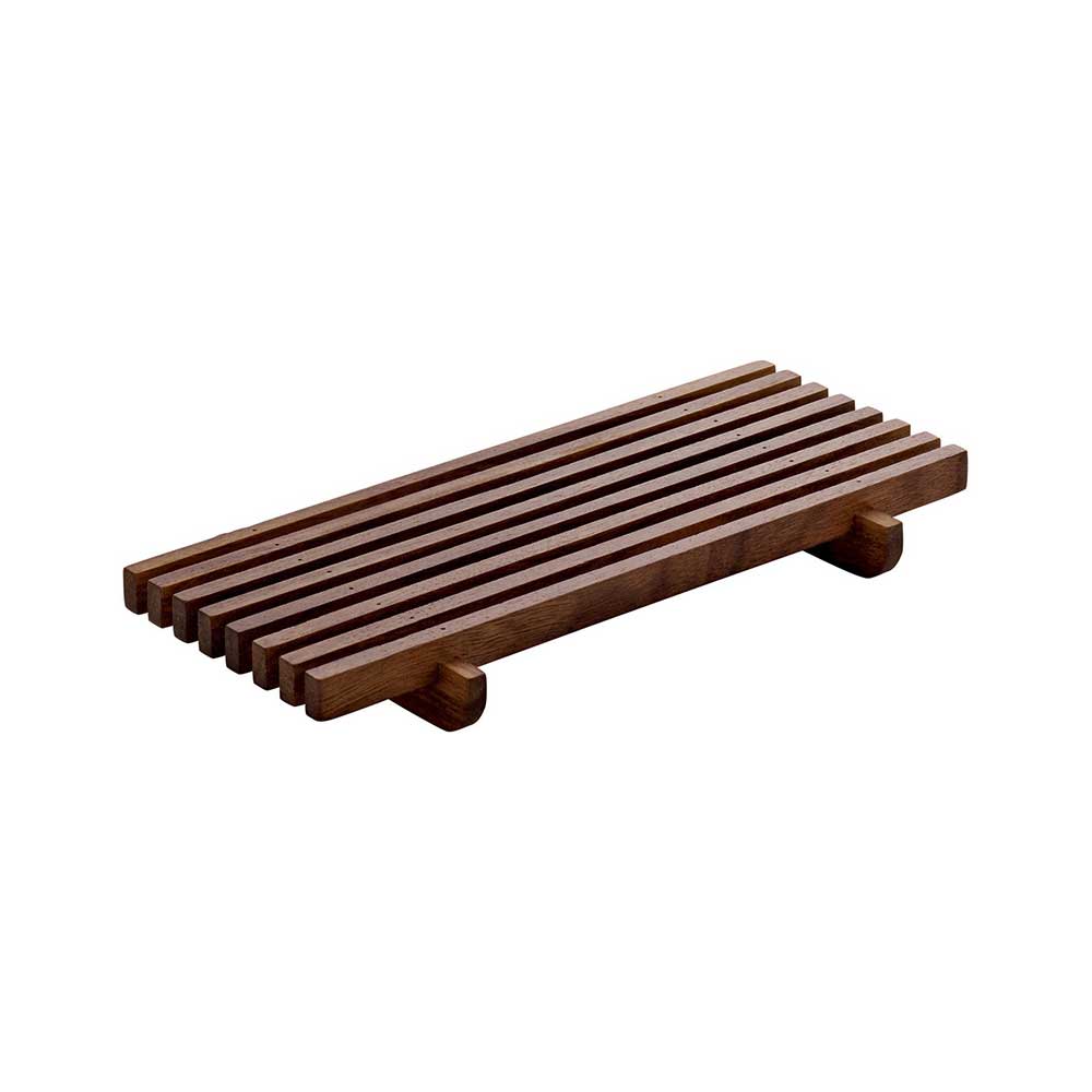 Σχάρα ξύλινη καρυδιά Playground 18x9x2 cm