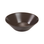 Πιάτο βαθύ καφέ 23,5 cm