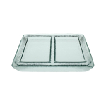 Γυάλινο ορθογώνιο σκεύος "Sweets" 31,5x25,5 cm | 5 cm