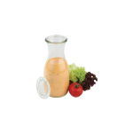 Καράφα γυάλινη 0,5 lt 6x19 cm (σετ 6 τεμ.)