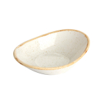 Μπολάκι οβάλ Seasons μπεζ 11x7 cm